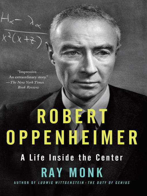 Title details for Robert Oppenheimer by Ray Monk - Wait list